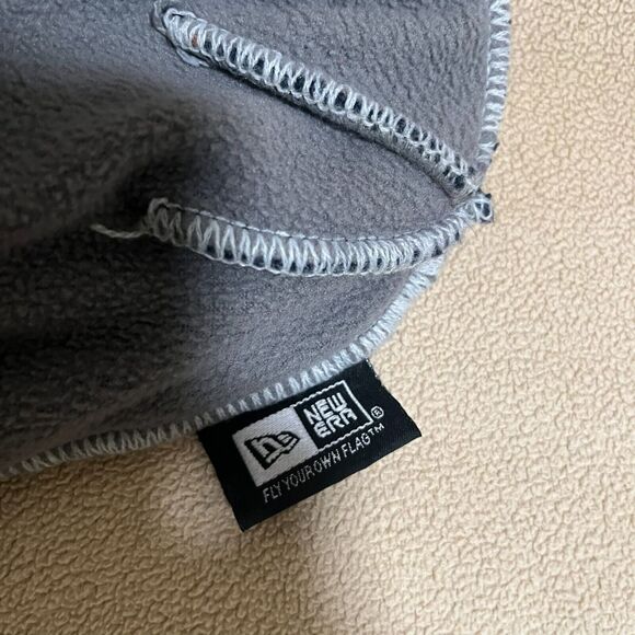 NFL Chicago bears Beanie Unisex New Era Knit Cuff Sports Adult Orange and Black - Picture 5 of 5